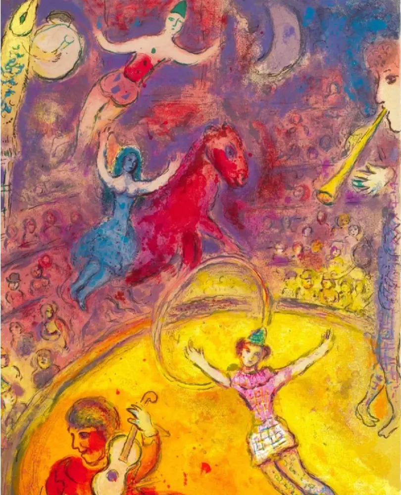 Marc Chagall 风格参考作品一