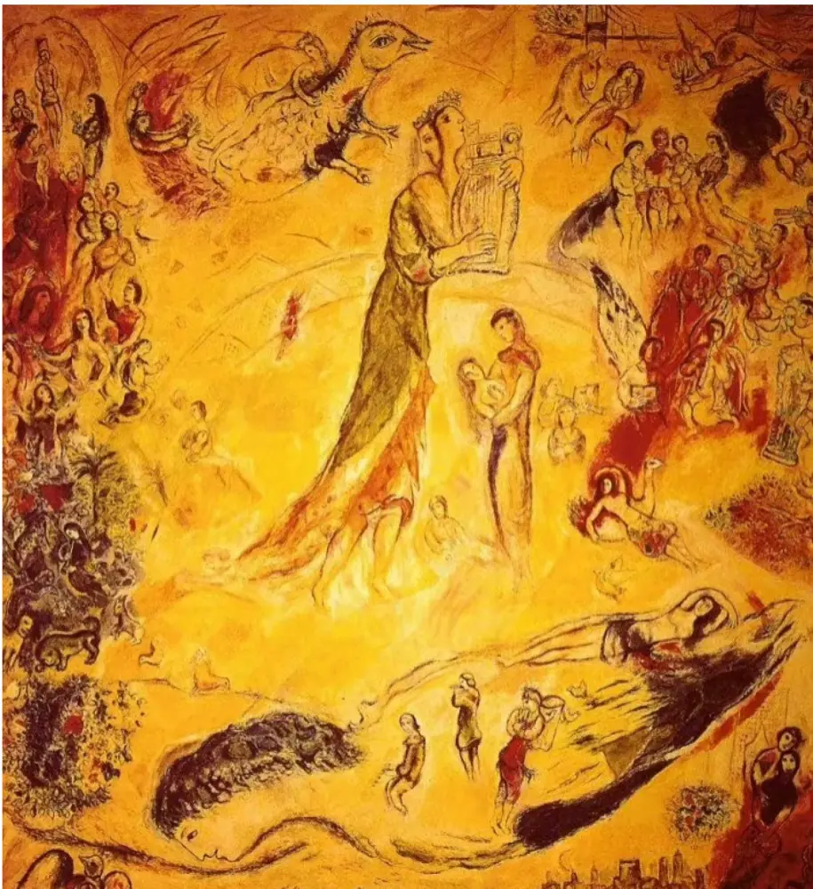 Marc Chagall 风格参考作品二