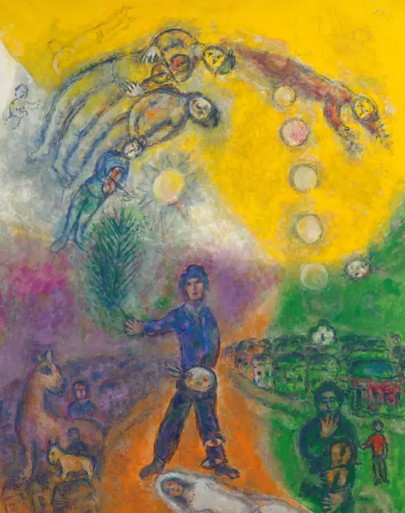 Marc Chagall 风格参考作品六
