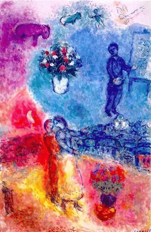 Marc Chagall 风格参考作品九
