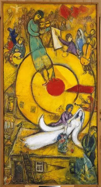 Marc Chagall 风格参考作品十