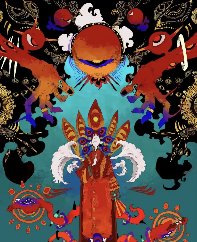 Sushizawa 风格参考作品二