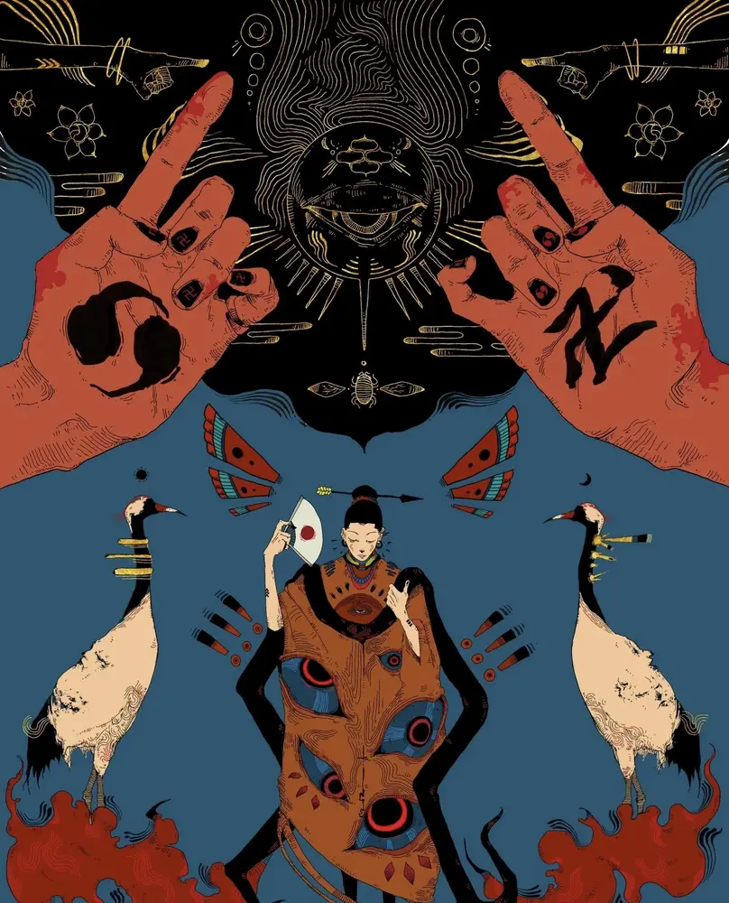 Sushizawa 风格参考作品三